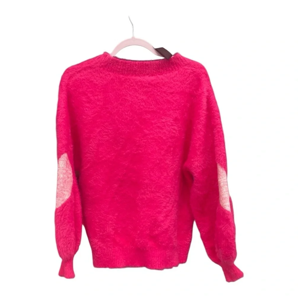 Pink Heart Sweater